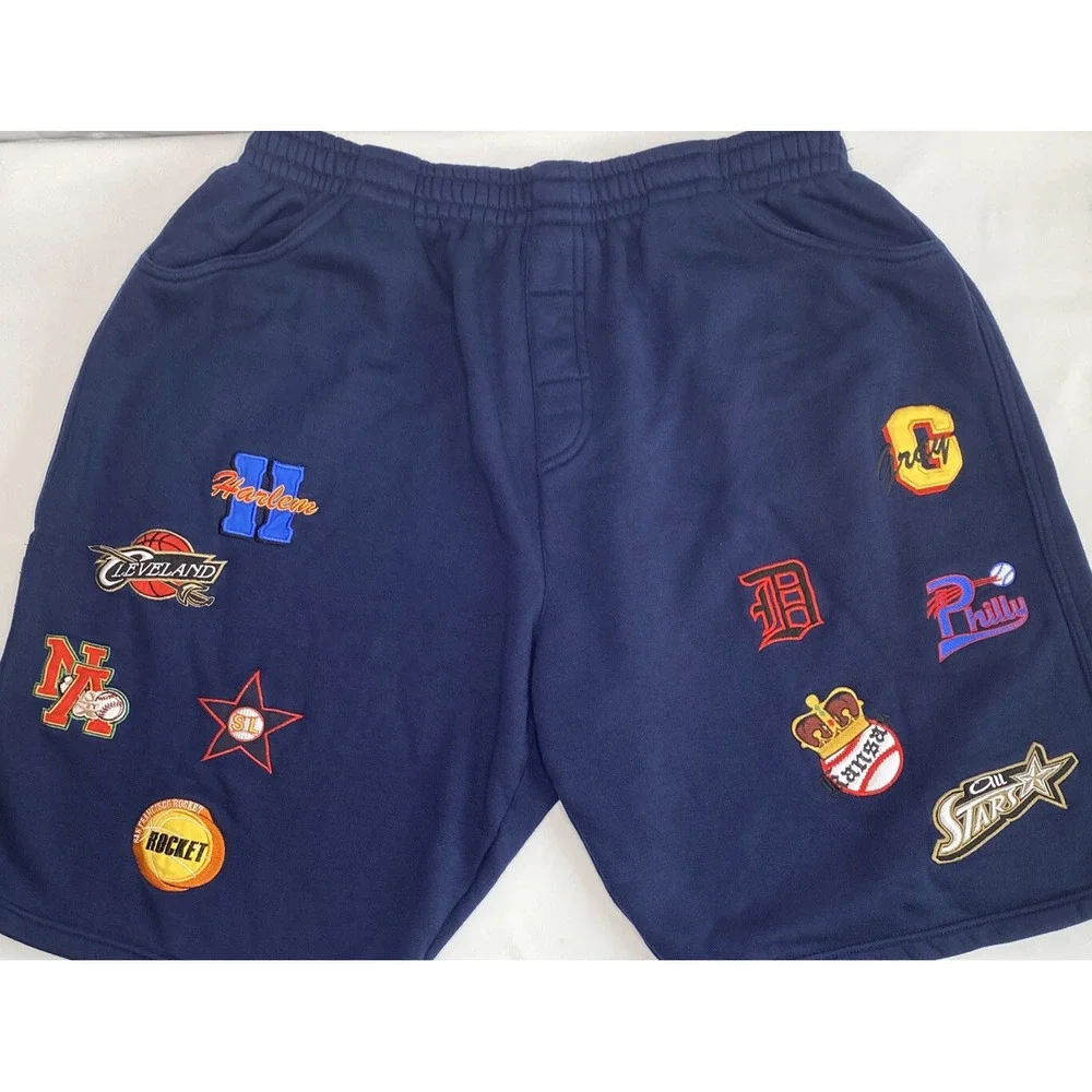 Vintage Harlem Streetleague‎ Shorts Cleveland Philly Embroidered Unlimited 3XL